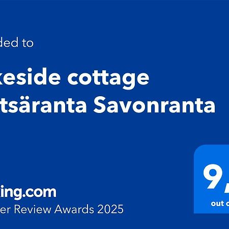 Lakeside Cottage Metsaeranta Savonranta Bagian luar foto