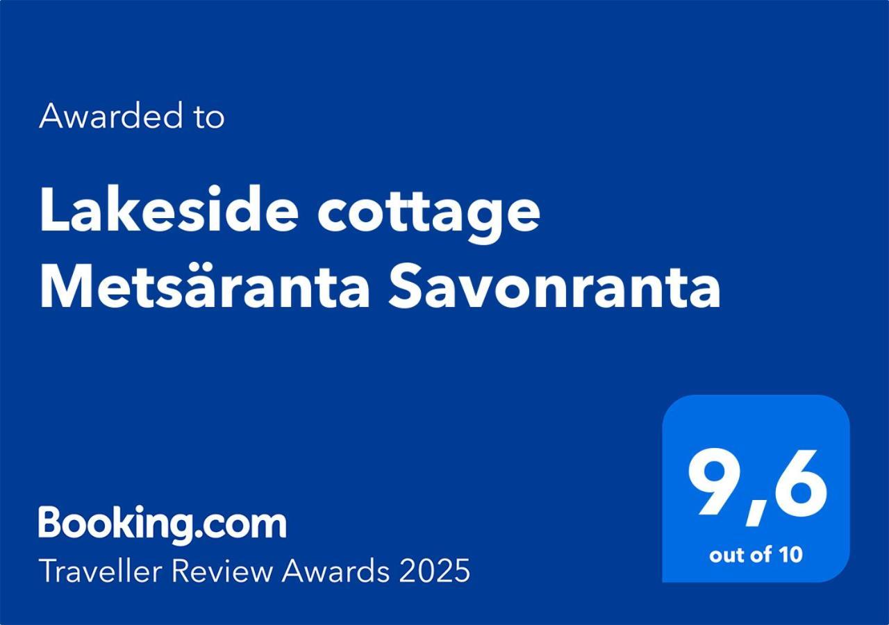 Lakeside Cottage Metsaeranta Savonranta Bagian luar foto